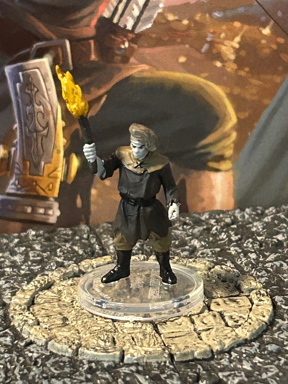 Angry Commoner D&D Miniature Dungeons Dragons Vecna Eve of Ruin 11 villager npc