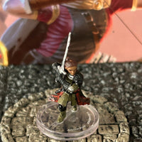 Reya Mantlemorn D&D Miniature Dungeons Dragons Avernus fighter Hellrider warrior