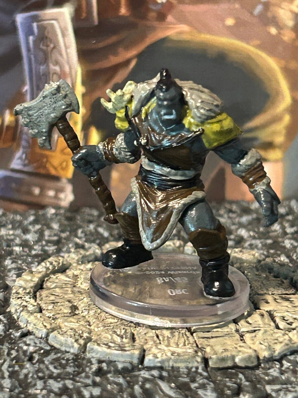 Orc 8a D&D Miniature Dungeons Dragons Tomb of Annihilation barbarian fighter Z