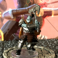 Orog D&D Miniature Dungeons Dragons Bigby Presents Glory Giants orc ogre fighter