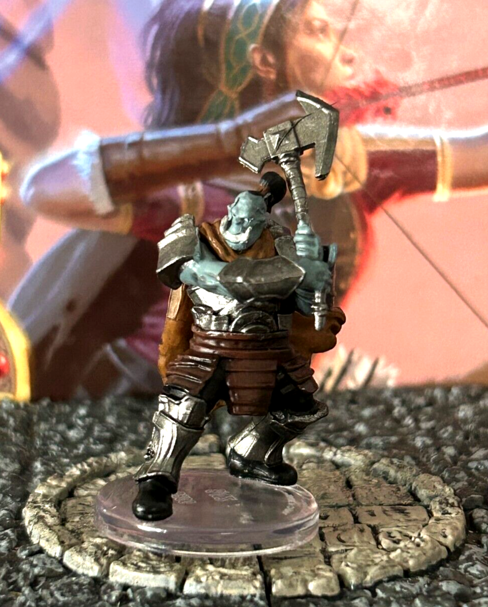 Orog D&D Miniature Dungeons Dragons Bigby Presents Glory Giants orc ogre fighter