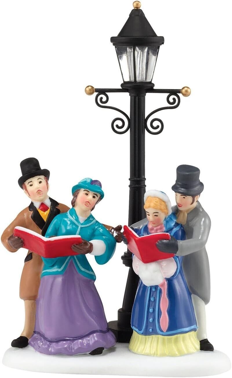 Caroling by Lamplight Department 56 Dickens Village 4036520 Christmas accessory