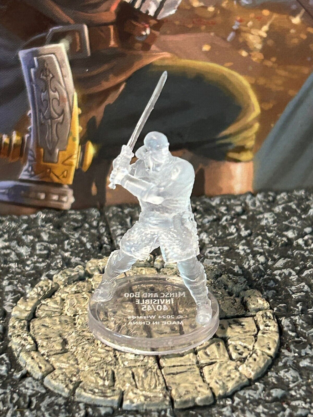 Invisible Minsc & Boo D&D Miniature Dungeons Dragons Tomb of Annihilation ranger