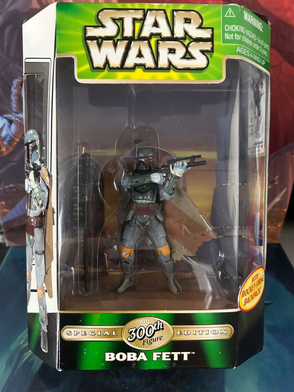 Boba Fett NIB 300th Special Edition figure Star Wars Power of the Force POTF