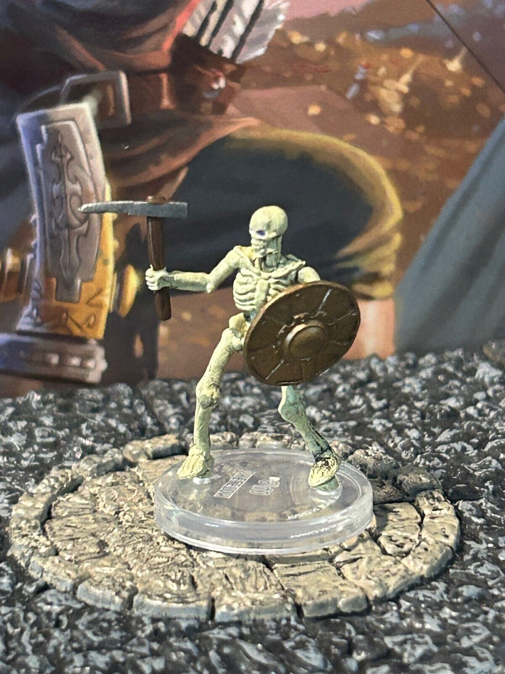 Skeleton D&D Miniature Dungeons Dragons Vecna Eve of Ruin 8 undead warrior