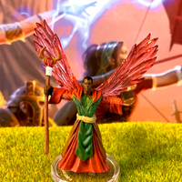 Aasimar D&D Miniature Dungeons Dragons Mordenkainen Multiverse wizard sorcerer Z