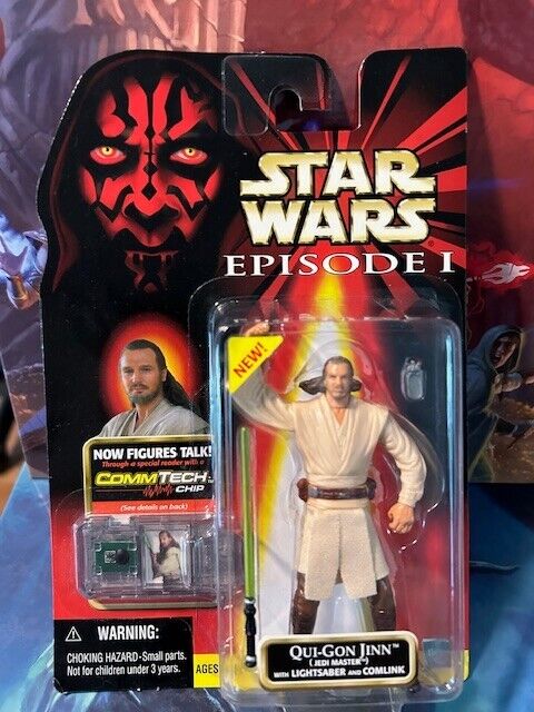 Qui-Gon Jinn Jedi Master Star Wars Episode 1 Phantom Menace Commtech