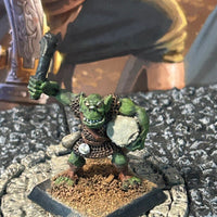 Black Orc Command Crew Musician Miniature Warhammer Fantasy D&D Dungeons Dragons