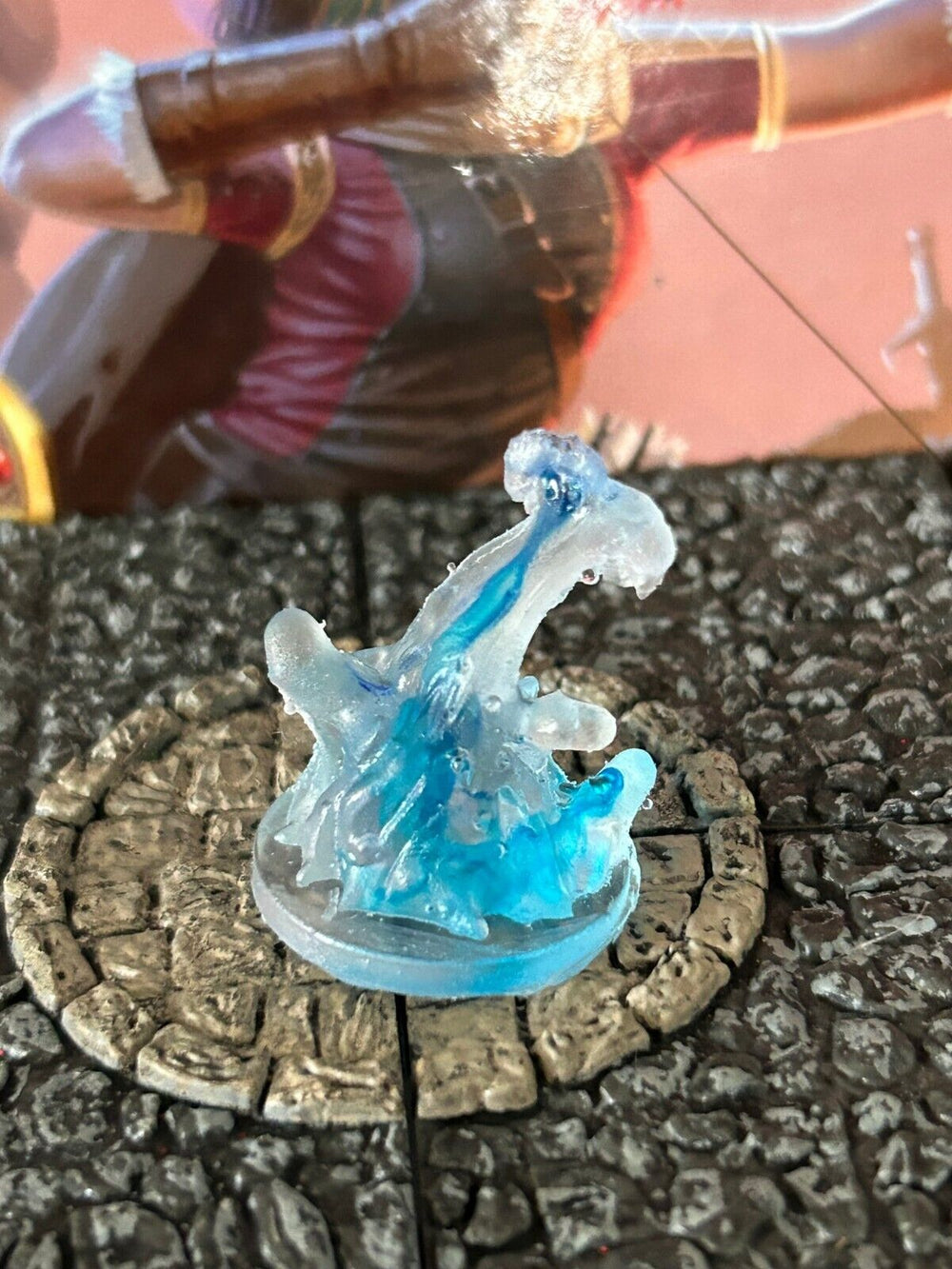 Water Weird Medium ooze elemental Dungeon & Dragons D&D terrain miniature jelly