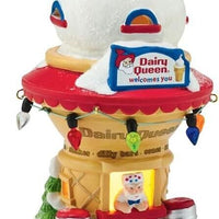 Santa's DQ Cone House Department 56 North Pole Village 4054968 Dairy Queen Z