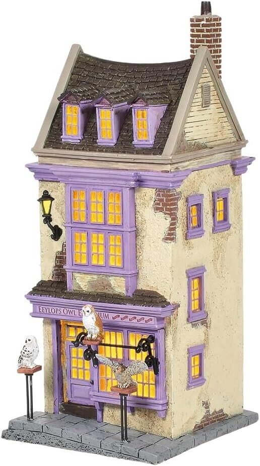 Eeylops Owl Emporium Department 56 Harry Potter Village 6005614 Christmas shop Z