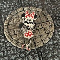 Minnie Mouse Paris Fashion 2012 Holding Puppy Disney Collectible Trader Pin