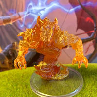 Fire Elemental D&D Miniature Dungeons Dragons Wild Shape Polymorph Summoned Lg