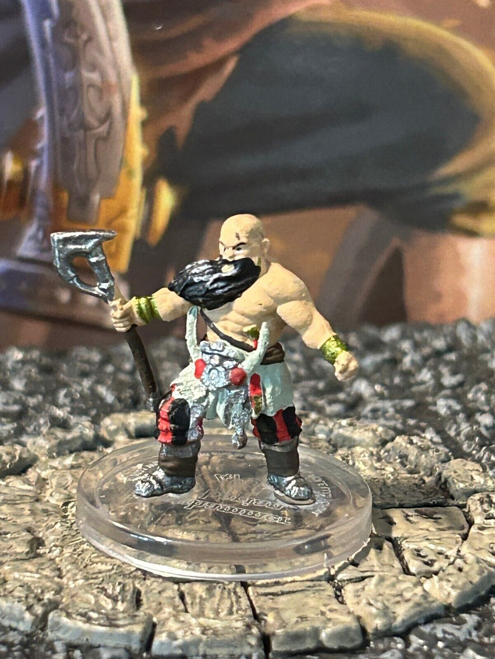 Kraghammer Barbarian Characters Tal'Dorei Critical Role D&D Miniature dwarf