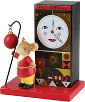 
              Time for Play mouse FAO Schwartz 6010751 Tails with Heart Enesco Christmas clock
            