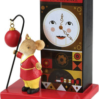 Time for Play mouse FAO Schwartz 6010751 Tails with Heart Enesco Christmas clock