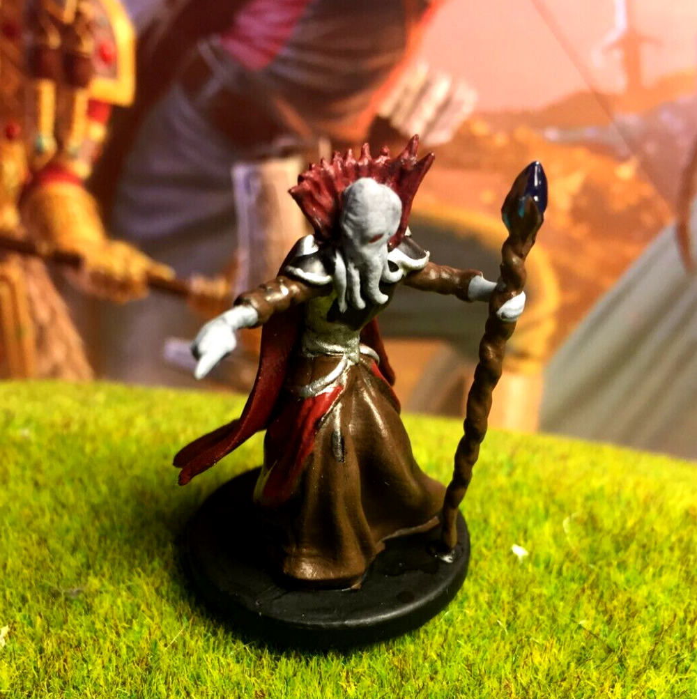 Mind Flayer D&D Miniature Dungeons Dragons Tyranny of Dragons 35 wizard sorcerer