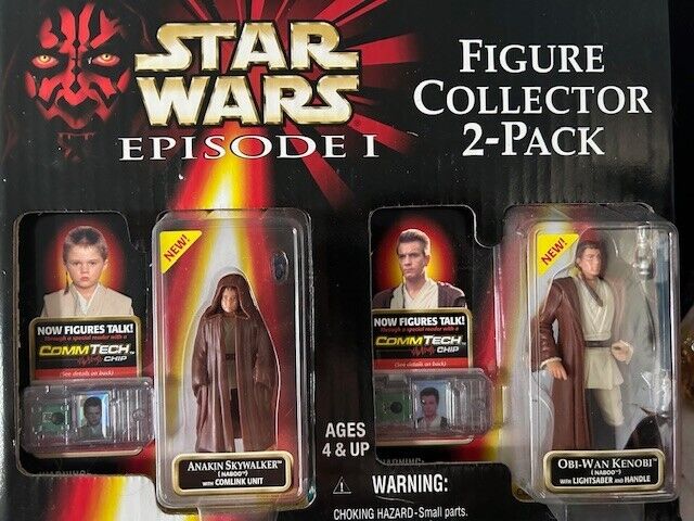 Anakin Skywalker & Obi-Wan Kenobi 2 pack Star Wars Power of the Force POTF