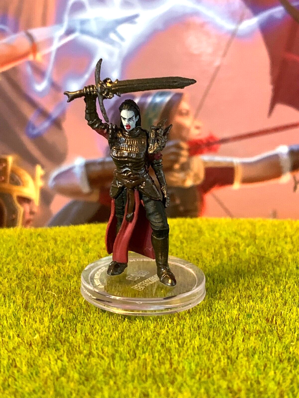 Blackguard D&D Miniature Dungeons Dragons Mordenkainen fighter vampire knight 42