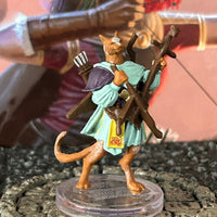 Halspin the Stung Catfolk D&D Miniature Dungeons Dragons Fists Ruby Phoenix bard