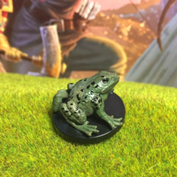 Giant Frog D&D Miniature Dungeons Dragons Kingmaker medium toad druid animal 7 Z