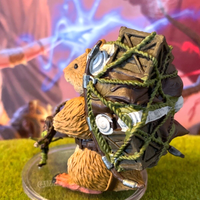 Giant Space Hamster D&D Miniature Dungeons Dragons Spelljammer Adventures Space
