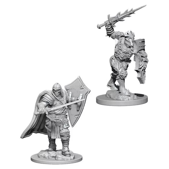 Death Knight Helmed Horror 2pk Nolzur's D&D miniature Dungeons Dragons unpainted