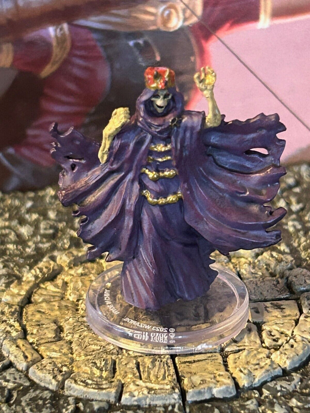Lich D&D Miniature Dungeons Dragons Classic Monsters Collection K-N undead mage