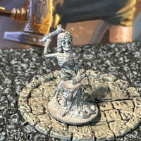 Undead Skeleton Drummer Vintage Ral Partha Miniature D&D Dungeons Dragons