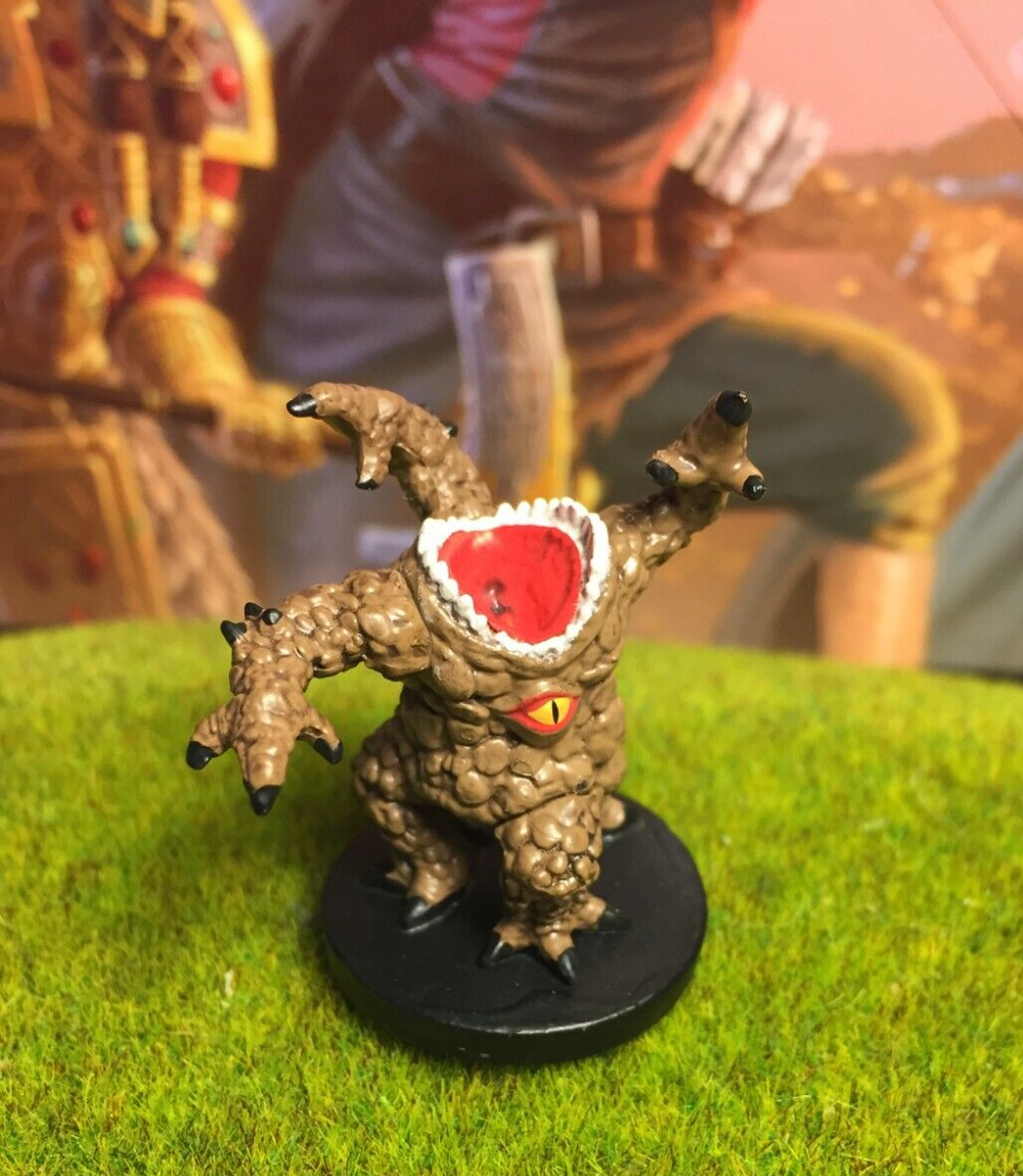 Xorn D&D Miniature Dungeons Dragons Rage of Demons 40 monster underdark gem