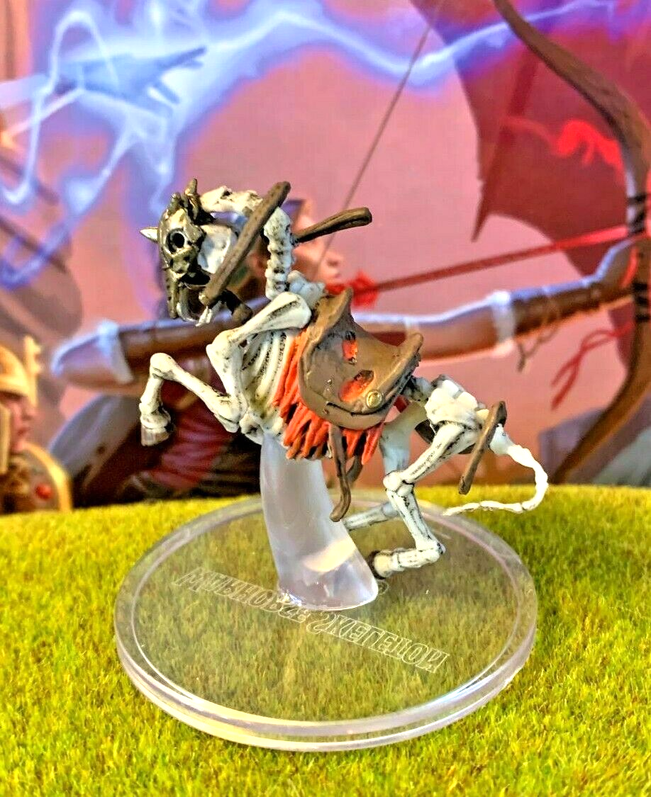 Warhorse Skeleton D&D Miniature Dungeons Dragons Boneyard large 29 undead Z