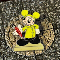 Mickey Mouse Raincoat with Umbrella Disney Collectible Trader Pin