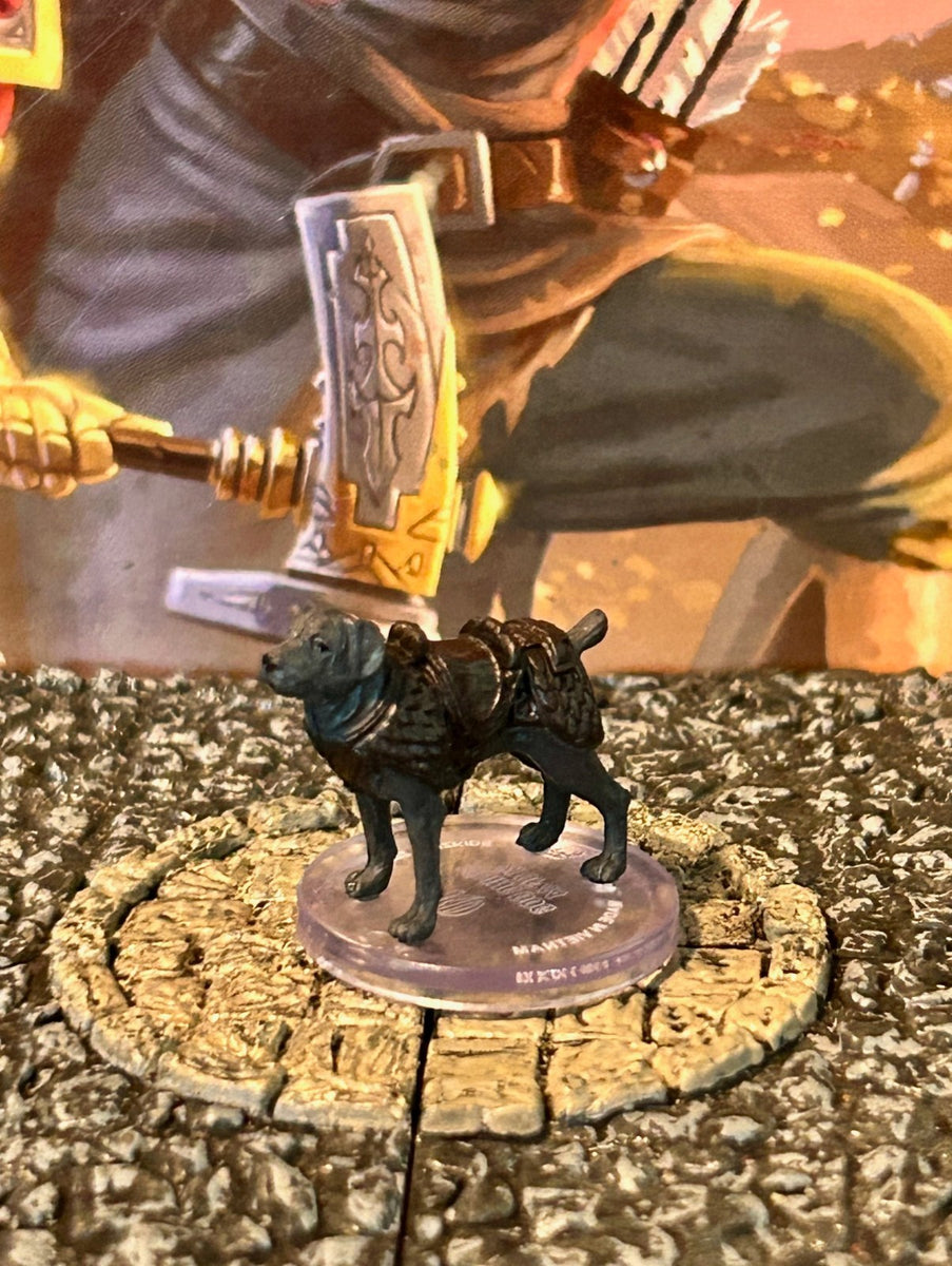 Riding Dog D&D Miniature Dungeons Dragons Rusty Dragon Inn 21 halfling ...