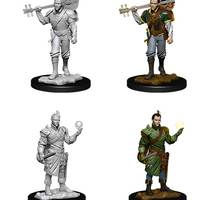 Male Half-Elf Bard W12 2 pk Nolzur's D&D miniature Dungeons Dragons unpainted Z