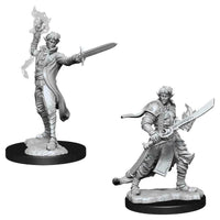 Male Elf Magus Magic User Deep Cuts D&D miniature Dungeons & Dragons unpainted Z