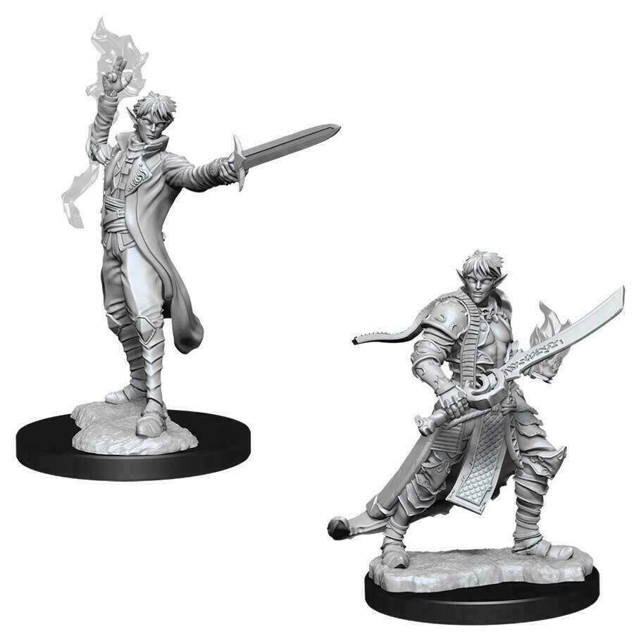 Male Elf Magus Magic User Deep Cuts D&D miniature Dungeons & Dragons unpainted Z