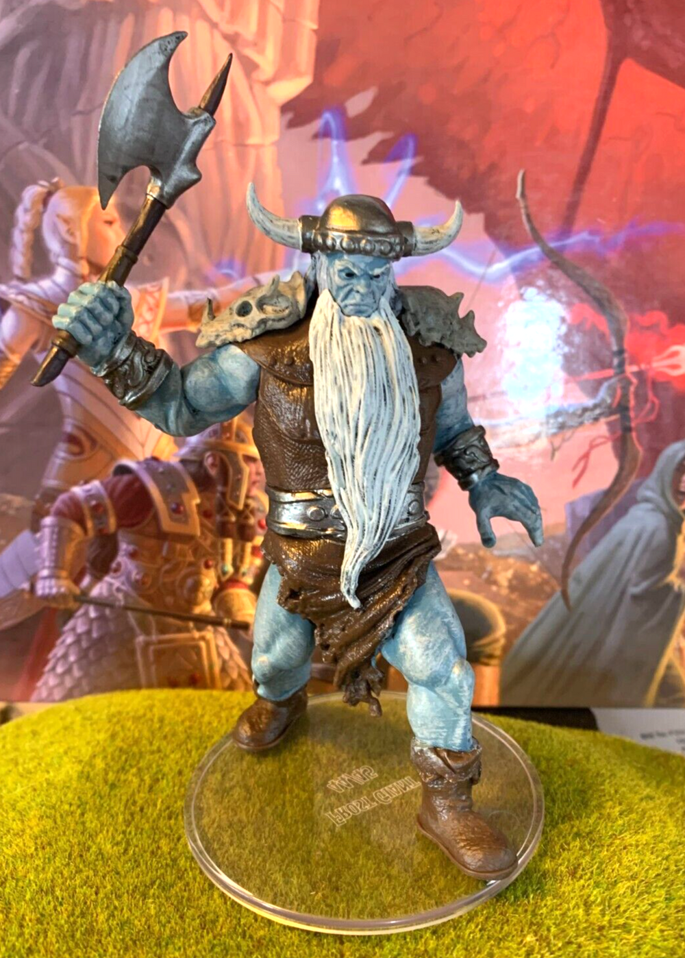 Frost Giant D&D Miniature Dungeons Dragons Icewind Dale Rime huge warrior 44 Z