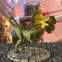 Dilophosaurus D&D Miniature Dungeons Dragons Bigby Presents Giants dinosaur 22