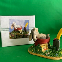 Gardening Break 87364 Charming Tails Silvestri Dean Griff figurine bunny rabbit