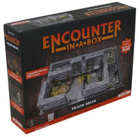 
              Encounter in a Box  Prison Break  Wiz Kids D&D Dungeons Dragons miniature set A
            