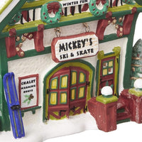 Mickey's Ski & Skate Chalet Department 56 Disney Village 4032203 mouse building