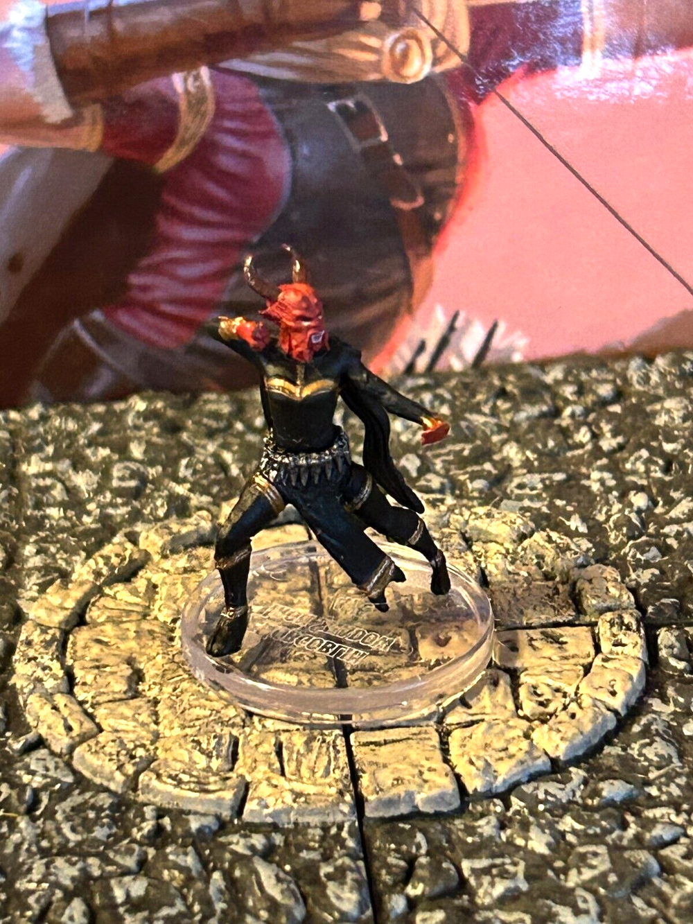 Hobgoblin Iron Shadow D&D Miniature Dungeons Dragons Warband monk brawler wizard