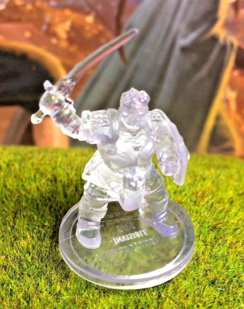 Invisible Jarhild Stoneforge D&D Miniature Dungeons Dragons Menagerie dwarf 5 Z