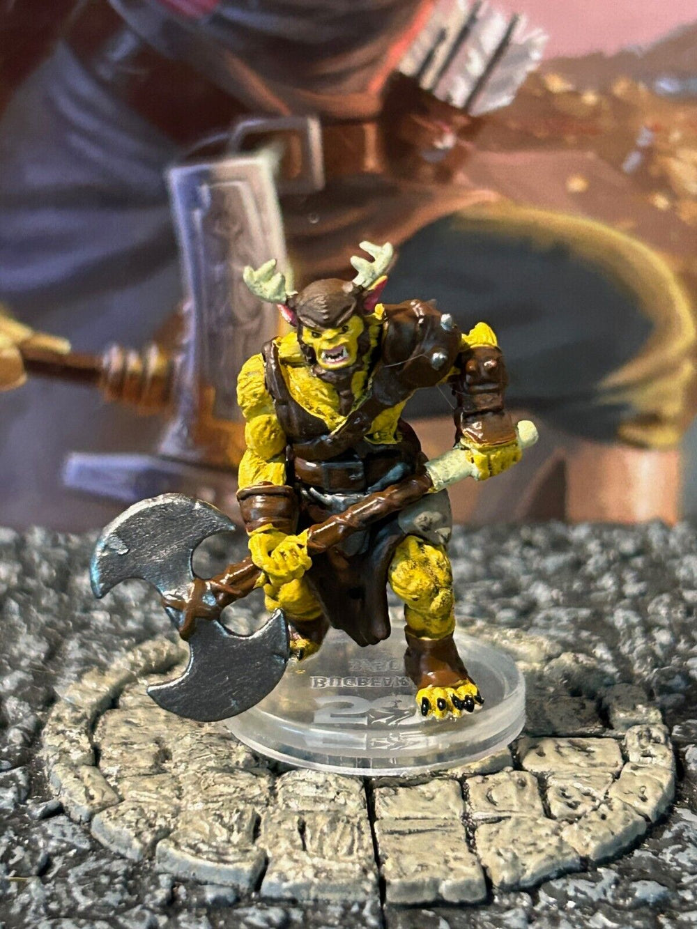 Bugbear 5E D&D Miniature Dungeons Dragons 50th Anniversary fighter warrior 3