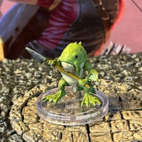 Locathah D&D Miniature Dungeons Dragons Seas & Shores 3 warrior guard fish sea