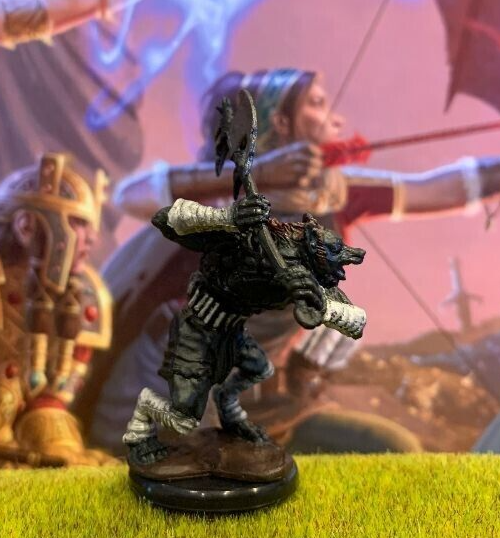 Gnoll #6 Village Raiders Monster pack D&D Miniature Dungeons Dragons warrior