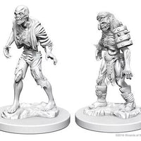 Zombies 2 pk W1 Nolzur's D&D miniature Dungeons Dragons unpainted spawn undead