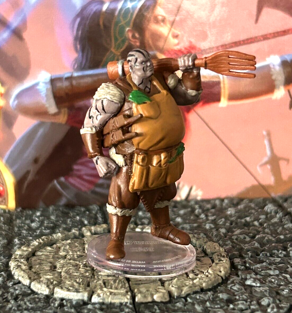 Goliath Chef D&D Miniature Dungeons Dragons Bigby Presents Glory Giants 18 npc