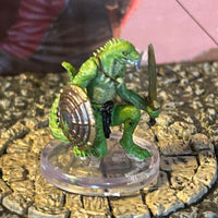 Lizardfolk D&D Miniature Dungeons Dragons Classic Monsters Collection K-N guard