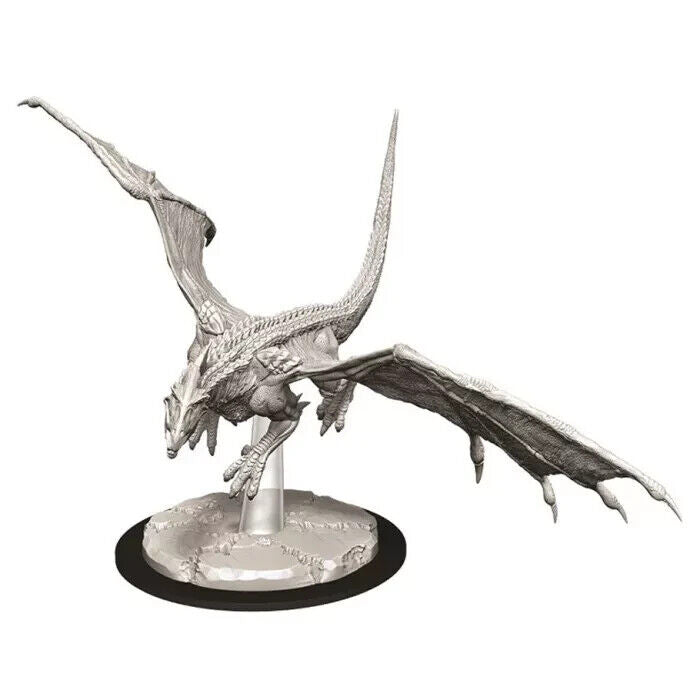 Young White Dragon Huge Nolzur's D&D miniature Dungeons Dragons unpainted adult